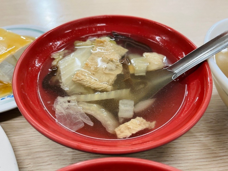 扁魚白菜湯