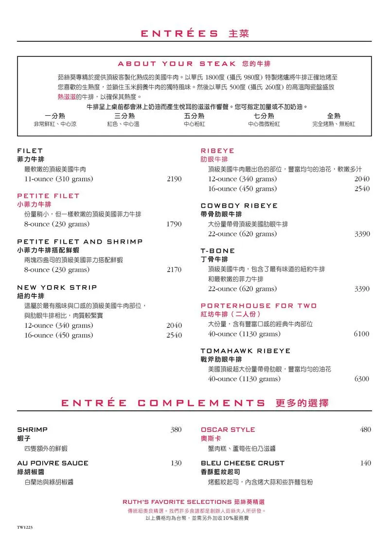菜單